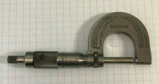 Vintage Browne & Sharpe Micrometer,  Pat.  1654843