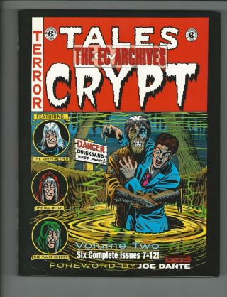 Tales From The Crypt Volume 2 Ec Archives Hardcover Read Once Hc Horror Pre