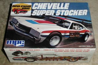 45 Year Old Mpc 1970 Chevelle Usac Short Track Stocker Kit Unbuilt & 100