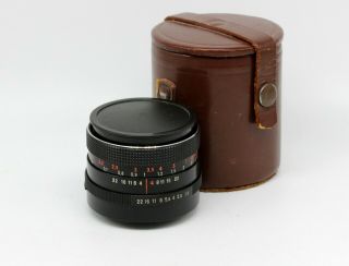 Vintage Carl Zeiss MC Pancolar 50mm f/1.  8 M42 mount Lens SLR DSLR Retro ZS25 2