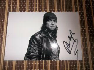 Phil Campbell,  Motorhead Musician,  6 X 4 Hand Signed Photo