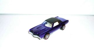 Redline Hot Wheels Deep Purple Us Custom Eldorado White Interior - No Toning