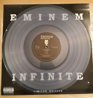 Eminem Infinite Limited Edition Of 500 Clear Vinyl France Repress