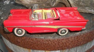 Vintage Red Car Ford Fairlane Retractable Roof / Japan