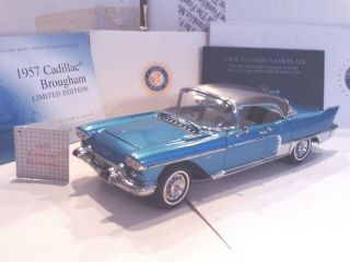 Franklin 1957 Cadillac Brougham - 1:24 Die Cast