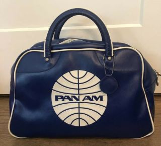 Vintage Certified Pan Am Travel Duffle Bag - Large