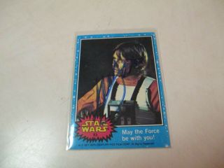 Mark Hamill Signed Autographed Star Wars May The Force Be With You Card