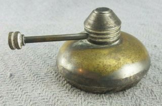 Vintage Antique Silver Plate Brass Lamp Heater Burner Part Quality