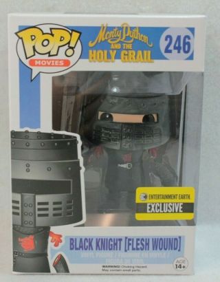 Funko Pop Movies Monty Python Holy Grail Black Knight Vinyl Figure 246
