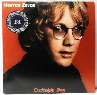 Warren Zevon - Excitable Boy - Elektra 1978 - Promo - Nm