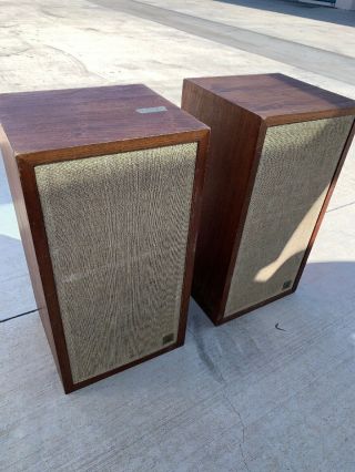 Ar 4x Speaker Pair (vintage Acoustic Research,  Bookshelf Read
