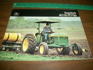 John Deere 40 To 70 Hp 40 Series Tractors 48 Page Brochure