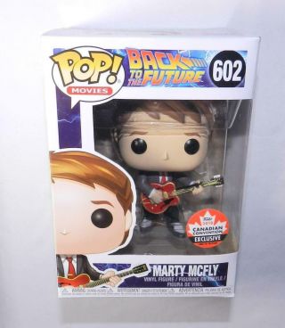 Marty Mcfly (guitar) - Back To The Future 602 - Funko Pop 2018 Canadian Expo