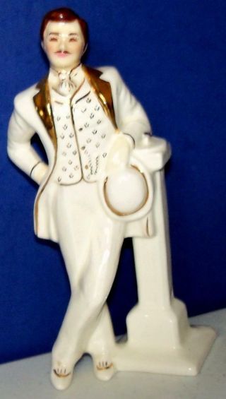 Florence Ceramics Figurine Jim Vintage Victorian Southern Gentleman Figurine