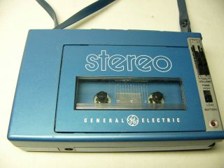 Vintage General Electric Ge Escape Model 3 - 5270a Stereo Cassette Walkman