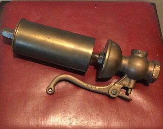 Vintage Brass Steam Whistle 14 