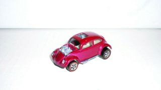 Redline Hot Wheels Creamy Pink Custom Volkswagen,  White Int.  Nm,  To -