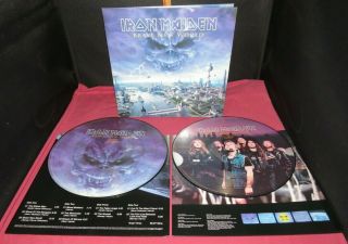 Iron Maiden Brave World - 2 X Picture Lp Disc,  Gatefold - Emi,  2000,  Uk - Vg