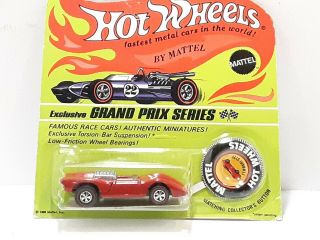 Hot Wheels Redline (grand Prix Series) Red Ferrari 312p Unpunched Blister - Pack