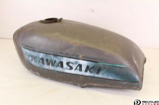 Vintage Kawasaki S3 400 Gas Fuel Tank