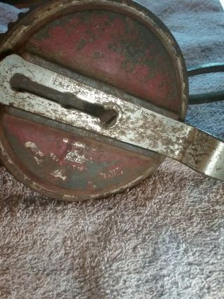 Vintage antique Millers falls no.  118 hand shoulder breast plate drill 17 inches 2