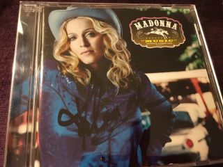 Madonna Hand Signed Cd Album Autograph Christmas Present Idea