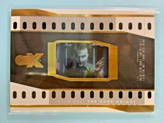 2019 Cryptozoic Czx Heroes & Villains Film Cel Fc22 The Dark Knight Joker