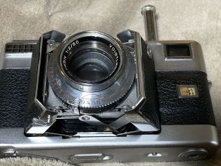Vintage Voigtlander Vitessa German Camera W Cases A Flash & Bulbs