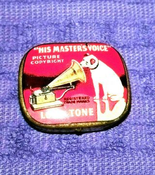 Vintage " His Masters Voice " Loud Tone Gramophone Company Limited 200 Needles