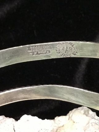 Old Pawn,  Vintage “TAXCO” Sterling Silver SNAKE Bracelet By Antonio Reina,  47.  2g 3