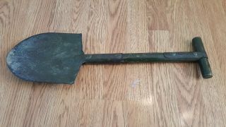 Military Ww1 T - Handle Trench Shovel