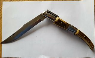Vintage Folding Pocket Knife - Jj Martinez Santa Cruz Spain