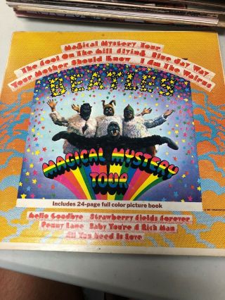 1967 The Beatles Smal - 2835 Magical Mystery Tour Vintage Vinyl Record.  Album
