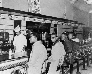 Greensboro Lunch Counter Sit - In At Woolworth 