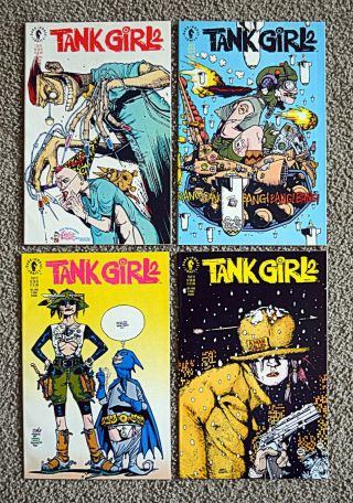 Tank Girl 2 1 - 4 Complete Set 1993 Dark Horse Comics.  Pristine.