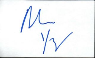 Andrew Yang Signed Autographed 3x5 Index Card 2020 Presidential Candidate