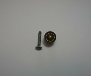 Ethan Allen Custom Room Plan Brass Pull/knob 3/4 " With Screw/hardware