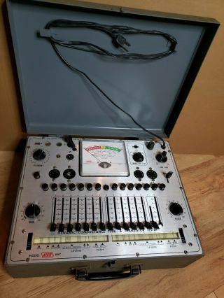Vintage Eico 667 Dynamic Conductance Tube And Transistor Tester