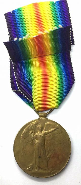 Canada 1914 1919 Wwi Victory Medal F.  Aviss L.  Sto.  R.  N.