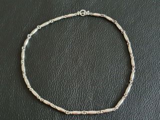 Georg Jensen 925 Sterling Silver Choker Necklace 40