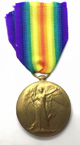 Canada 1914 1919 Wwi Victory Medal Spr.  R.  J.  Langridge