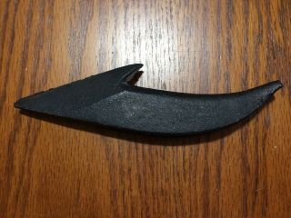 Vintage Cast Iron Whale Harpoon Paperweight.  Rare