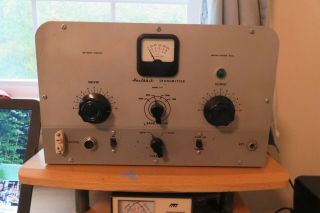 Vintage Heathkit At - 1 Transmitter Fully Operational With Crystals