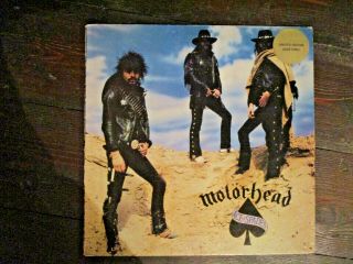 Motorhead - Ace Of Spades Vinyl Lp Gold Vinyl Limited Edition 1980