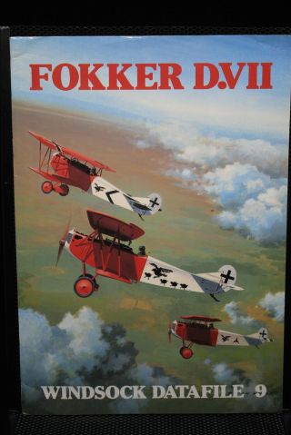Ww1 Imperial German Fokker D.  Vii Datafile Book