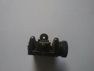 M1 Carbine Rear Type Ii Sight.  S.  A.  Marked,  Coss Cannons