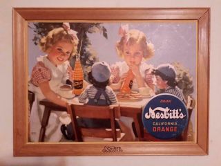 Vintage 1950s Andrew Loomis Girls Drinking Nesbitt 