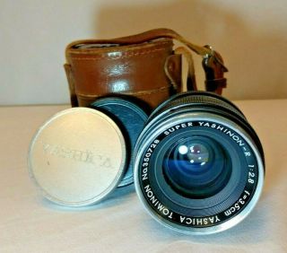 Vintage Yashica Tominon Yashinon - R F/2.  8 35mm 3.  5cm Pentamatic Lens