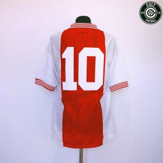 Jari Litmanen 10 Ajax Vintage Umbro Home Football Shirt 1996/97 (l) Finland
