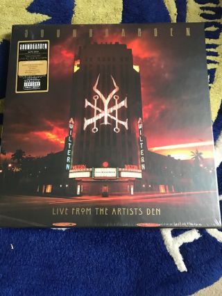 Soundgarden - Live From The Artists Den (limited Edition 4lp Coloured Vinyl Box)